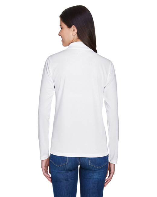 CORE365 Ladies' Pinnacle Performance Long-Sleeve Piqué Polo | alphabroder