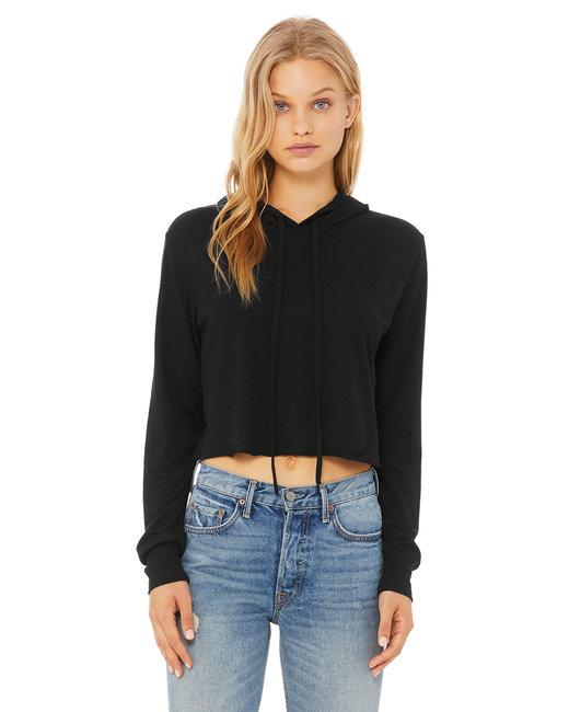 Bella canvas long deals sleeve hoodie