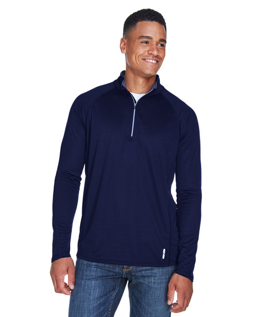 North End Men's Radar Quarter-Zip Performance Long-Sleeve Top | alphabroder