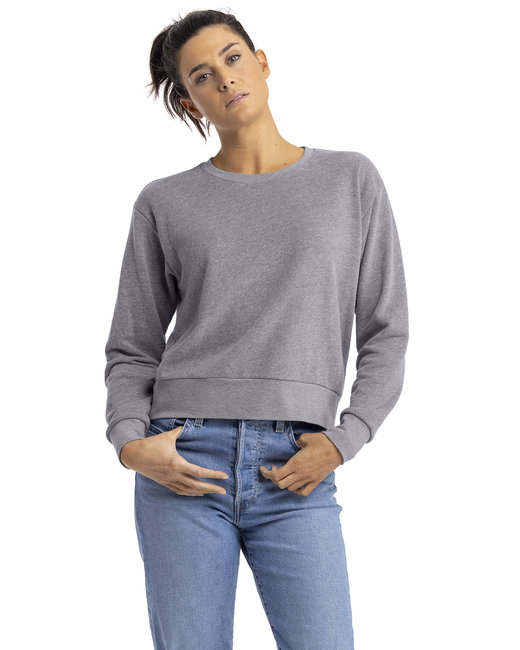 Next Level Apparel Ladies' Laguna Sueded Sweatshirt | alphabroder