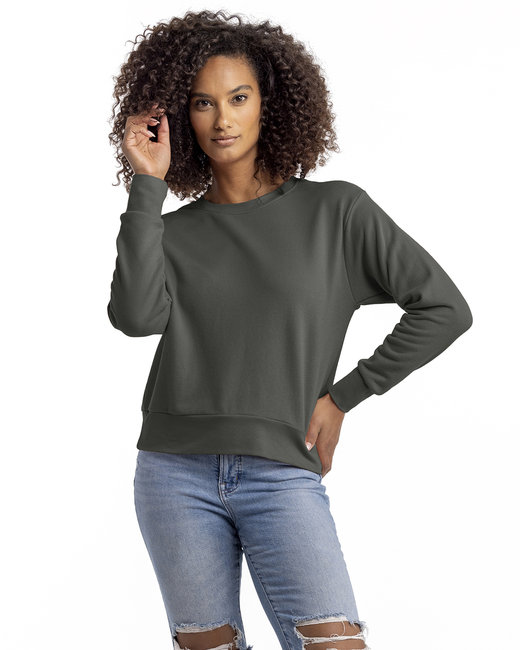 Next Level Apparel Ladies' Laguna Sueded Sweatshirt | alphabroder