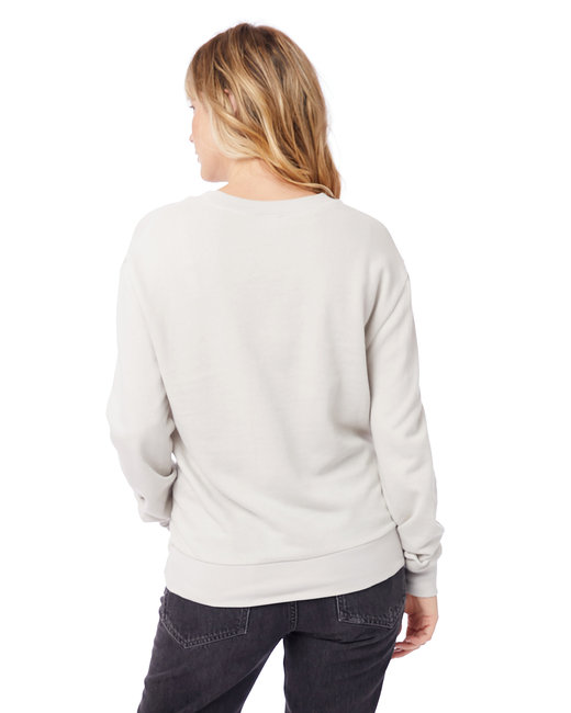 Alternative Ladies' Washed Terry Throwback Pullover Sweatshirt ...