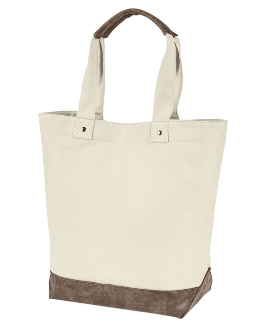 Authentic Pigment Canvas Resort Tote | alphabroder