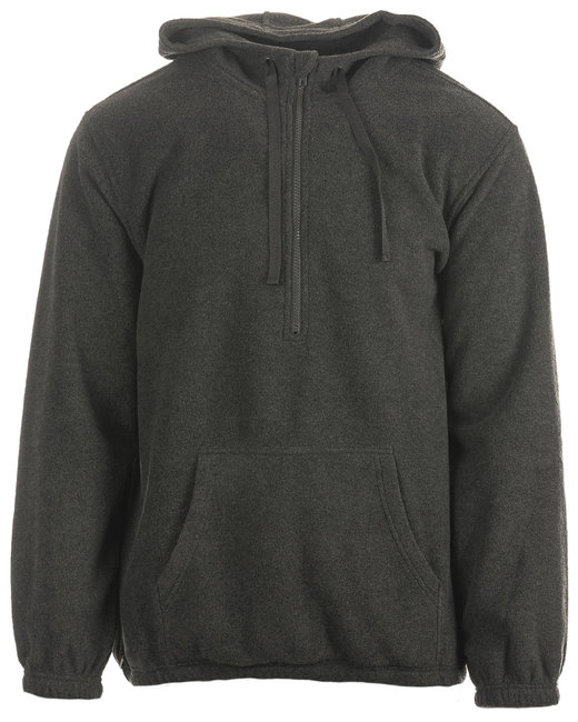 Burnside Men's Polar Fleece Quarter-Zip Pullover | alphabroder