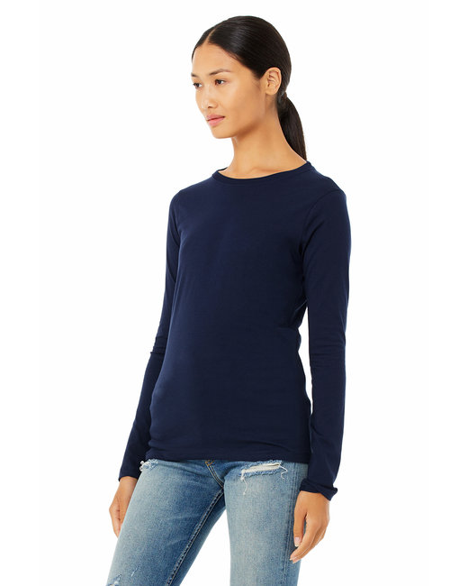 Bella + Canvas Ladies' Jersey Long-Sleeve T-Shirt | alphabroder