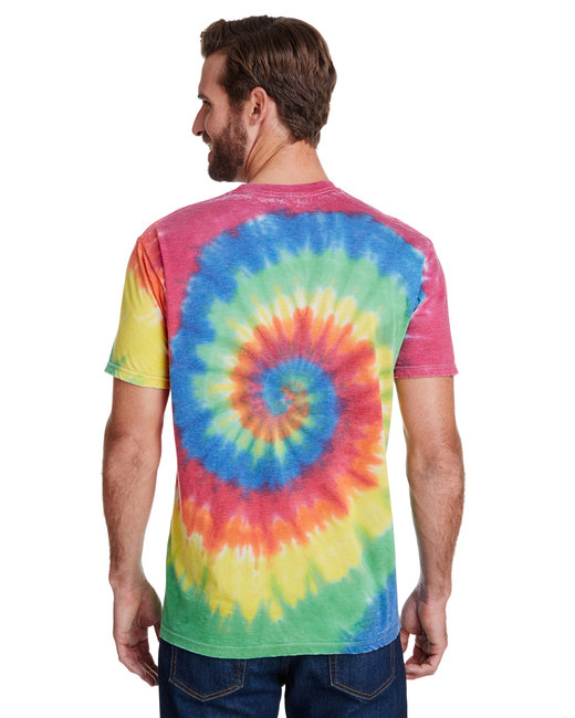 Tie-Dye Adult Burnout Festival T-Shirt | alphabroder