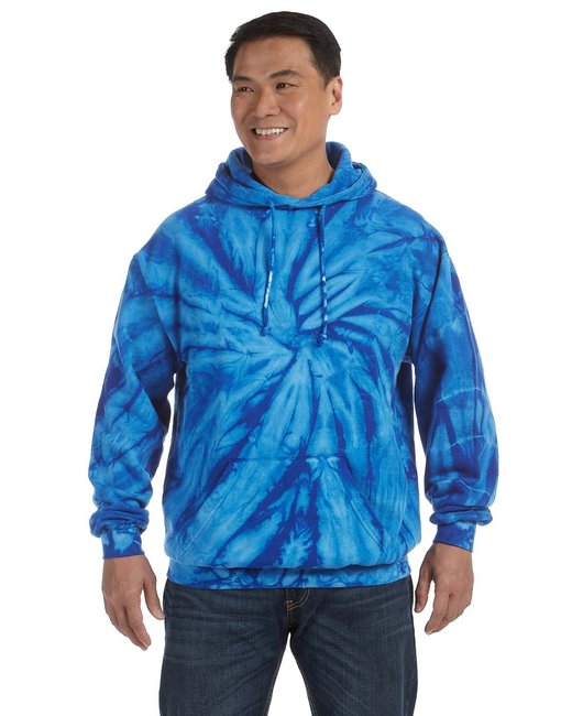 Tie Dye Adult Tie Dyed Pullover Hooded Sweatshirt Alphabroder