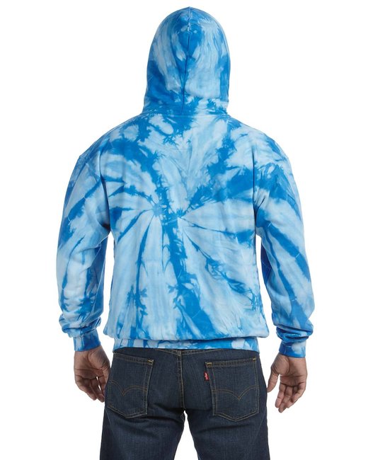 Tie Dye Adult Tie Dyed Pullover Hooded Sweatshirt Alphabroder 7847