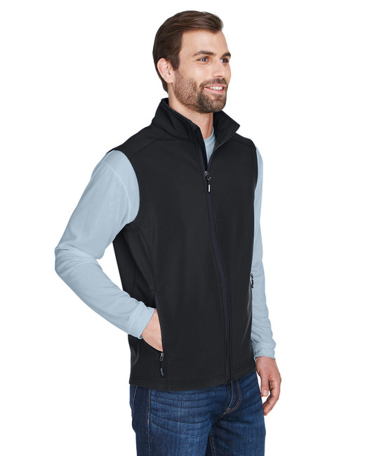 CORE365 Men's Cruise Two-Layer Fleece Bonded Soft Shell Vest | alphabroder