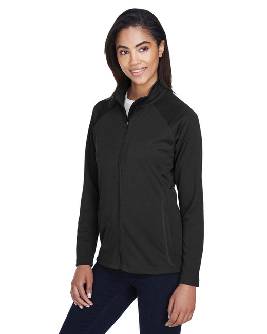 Devon & Jones Ladies' Stretch Tech-shell® Compass Full-zip 