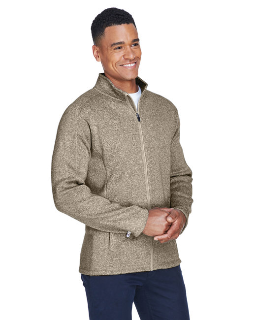 Devon & Jones Men's Bristol Full-Zip Sweater Fleece Jacket | alphabroder