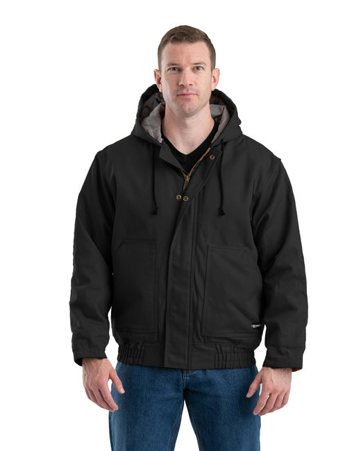 Berne Men's Flame-Resistant Hooded Jacket | alphabroder