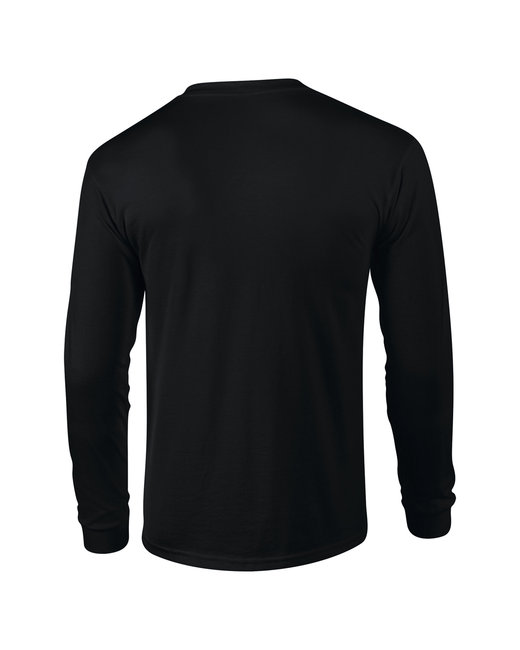 Gildan Adult Ultra Cotton® Long-Sleeve Pocket T-Shirt | Alphabroder