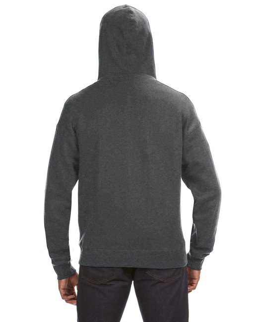 J America Adult Premium Full-Zip Fleece Hooded Sweatshirt | alphabroder