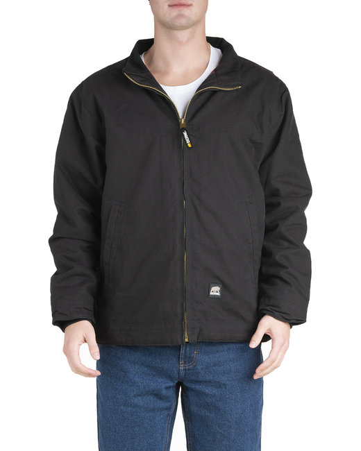 Berne Men's Flagstone Flannel-Lined Duck Jacket | alphabroder