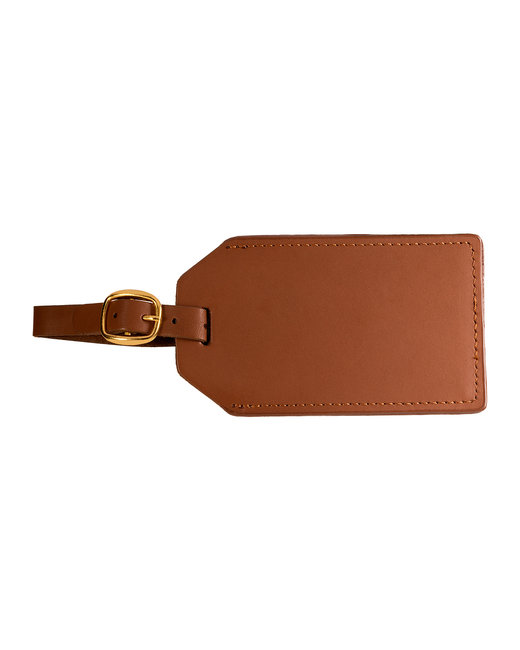 Leeman Grand Central Luggage Tag Sueded Leather | alphabroder