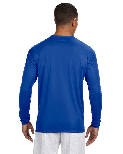 A4 Men's Cooling Performance Long Sleeve TShirt alphabroder