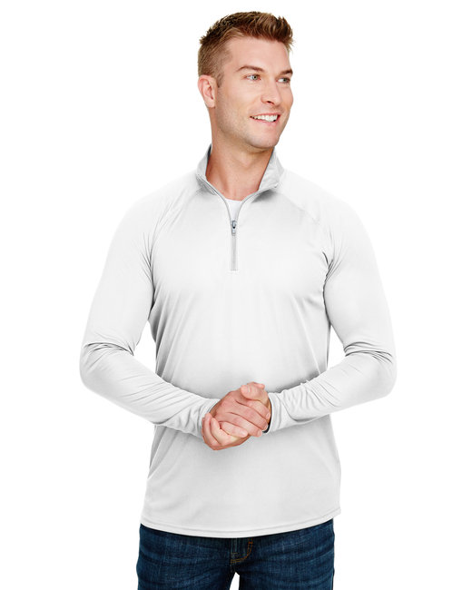 A4 Adult Daily Polyester Quarter-Zip