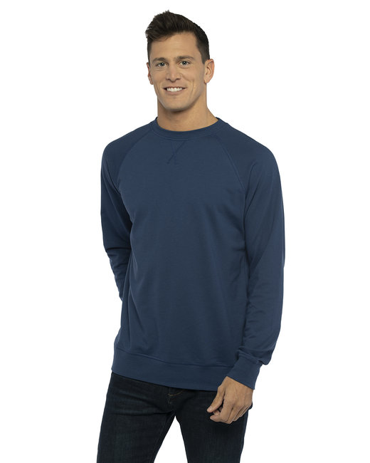 Next Level Apparel Unisex Laguna French Terry Raglan Sweatshirt ...