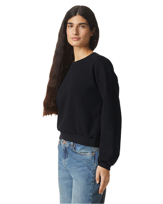 American Apparel Ladies' ReFlex Fleece Crewneck Sweatshirt | alphabroder