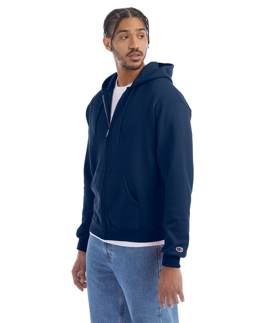 Champion Adult Powerblend® Full-Zip Hooded Sweatshirt | alphabroder