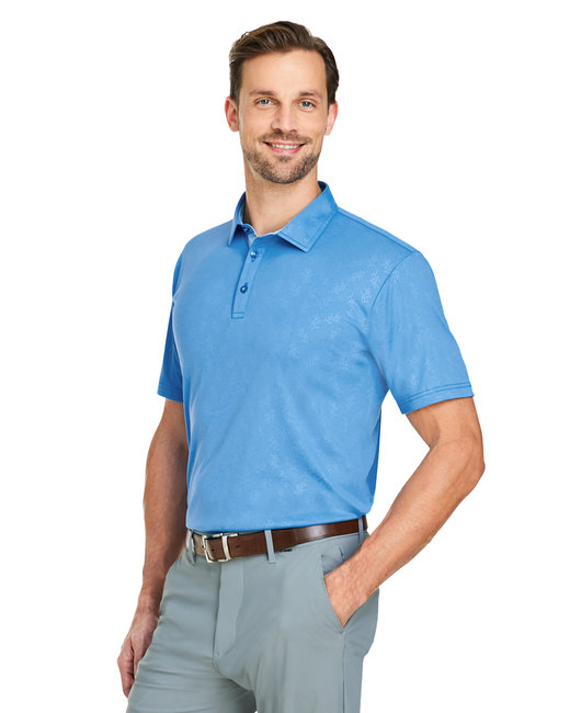 Swannies Golf Men's Barrett Embossed Polo 