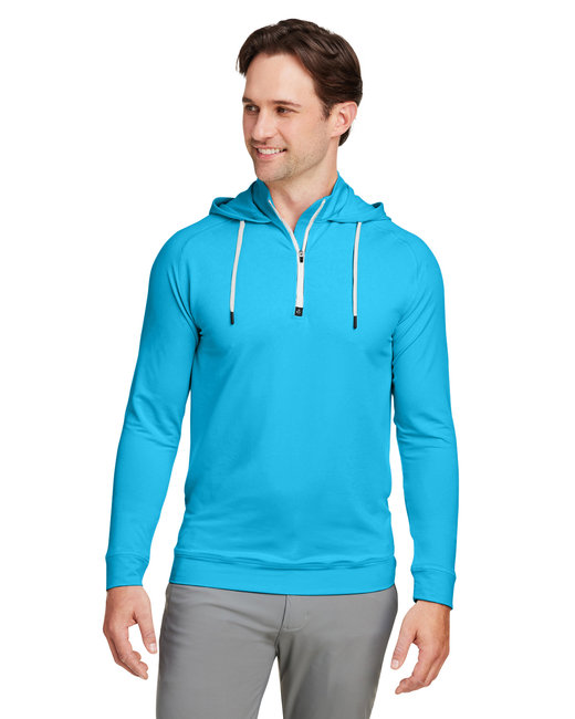 Swannies Golf Unisex Vandyke Quarter-Zip Hooded Sweatshirt | alphabroder