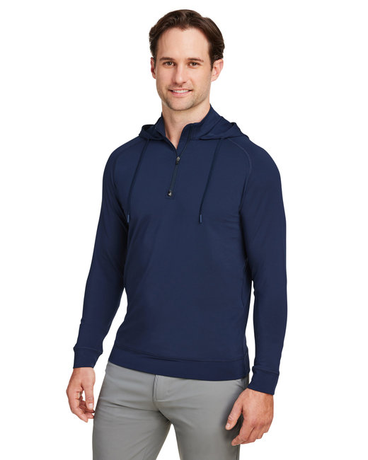 Swannies Golf Unisex Vandyke Quarter-Zip Hooded Sweatshirt | alphabroder