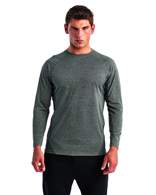 TriDri Unisex Panelled Long-Sleeve Tech T-Shirt | alphabroder