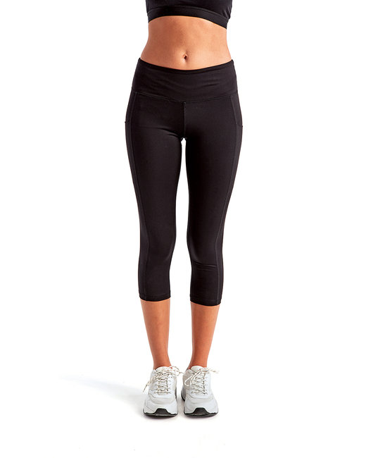 TD Collections Three-quarter Tights Capri Yoga Sport Workout Leggings Pants  - Walmart.com