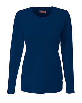 A4 Ladies' Spike Long Sleeve Volleyball Jersey | alphabroder