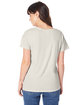 Alternative Ladies' Rocker Garment-Dyed Distressed T-Shirt vintage white ModelBack