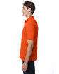 Hanes Adult EcoSmart Jersey Knit Polo orange ModelSide