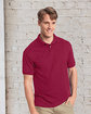 Hanes Adult EcoSmart Jersey Knit Polo  Lifestyle