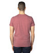 Threadfast Apparel Unisex Ultimate CVC T-Shirt maroon heather ModelBack