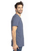 Threadfast Apparel Unisex Ultimate CVC T-Shirt navy heather ModelSide