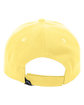 Pacific Headwear Brushed Cotton Twill Adjustable Cap yellow ModelBack