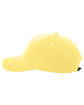 Pacific Headwear Brushed Cotton Twill Adjustable Cap yellow ModelSide
