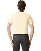 American Apparel Ladies' Fine Jersey Boxy T-Shirt cream ModelBack