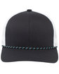Pacific Headwear Trucker Snapback Braid Cap  