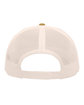 Pacific Headwear Trucker Snapback Hat smk bl/ bg/ a gd ModelBack