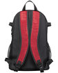 Augusta Sportswear All Out Glitter Baseball Backpack red glitter/ blk ModelBack