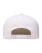 Flexfit Adult Wool Blend SnapbackCap white ModelBack