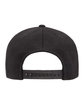 Flexfit Adult Wool Blend SnapbackCap black ModelBack