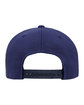 Flexfit Adult Wool Blend SnapbackCap navy ModelBack