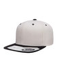 Flexfit Adult Wool Blend Snapback Two-Tone Cap natural/ black ModelQrt