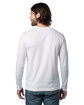 Alternative Unisex Long-Sleeve Go-To-Tee T-Shirt white ModelBack