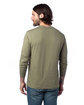 Alternative Unisex Long-Sleeve Go-To-Tee T-Shirt military ModelBack