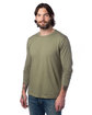 Alternative Unisex Long-Sleeve Go-To-Tee T-Shirt military ModelQrt