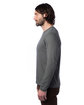 Alternative Unisex Long-Sleeve Go-To-Tee T-Shirt asphalt ModelSide